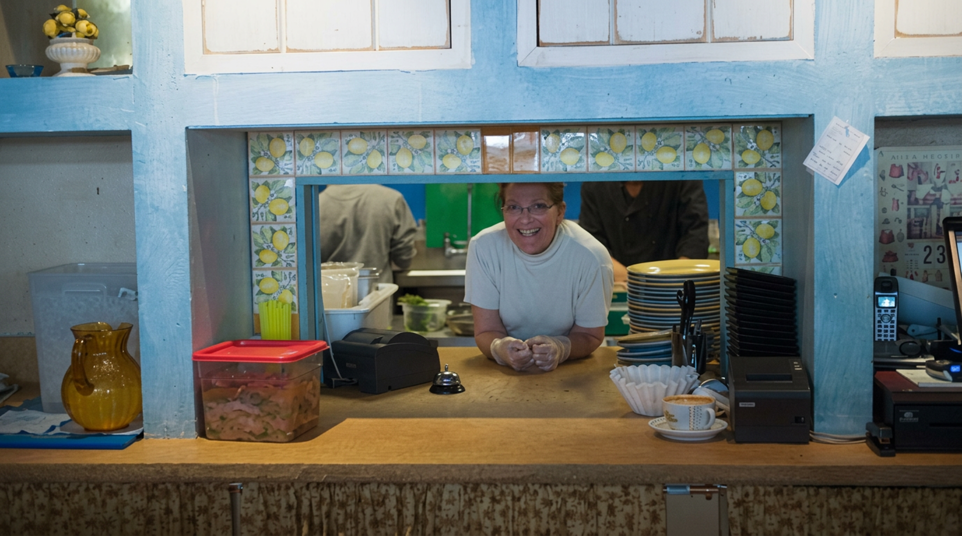 Work where family cooks