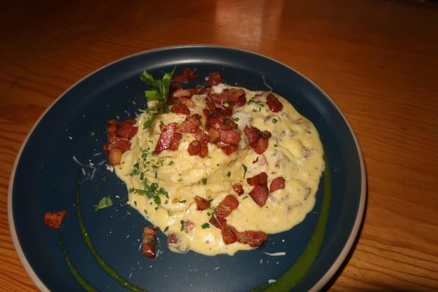 Spaghetti alla Carbonara.